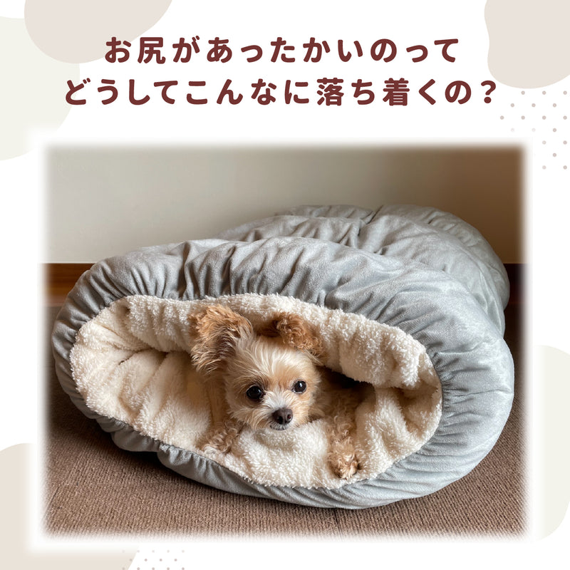 PET THREEもぐりんベッド ペット用品 ペットベッド