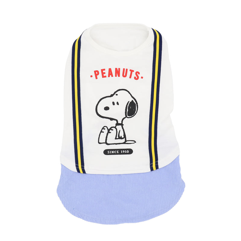 【3点購入で50％OFF】SNOOPY スヌーピーレイヤードトレーナー ペット用品 ペットウェア 犬服