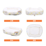 スヌーピー雲柄ボアソファ ペット用品