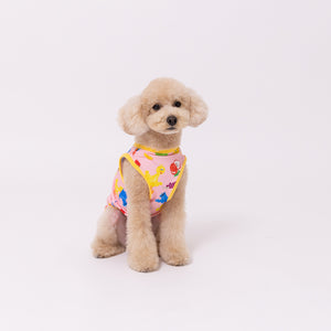 【SESAME STREET】セサミストリート フルーツ柄タンク ペット用品 26SS