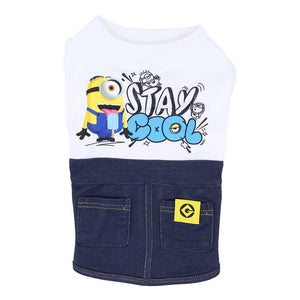 minion ミニオン デニム切替タンク 中大型犬 ペット用品 26SS