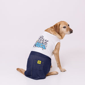 minion ミニオン デニム切替タンク 中大型犬 ペット用品 26SS