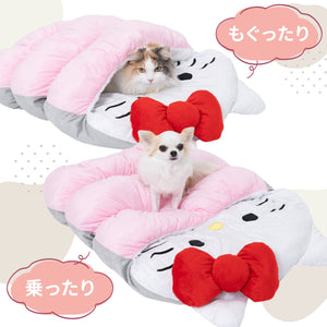ハローキティ もぐりんベッド ペット用品 ペットベッド  kitty