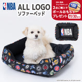 NBA ALL LOGO ソファ  NBAオフィシャルライセンス ペット商品