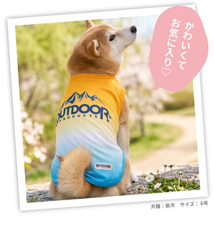 OUTDOOR PRODUCTS グラデーションクールタンク 中大型犬 ペット用品 26SS