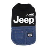 Jeep®デニムドッキング風タンク ペット用品