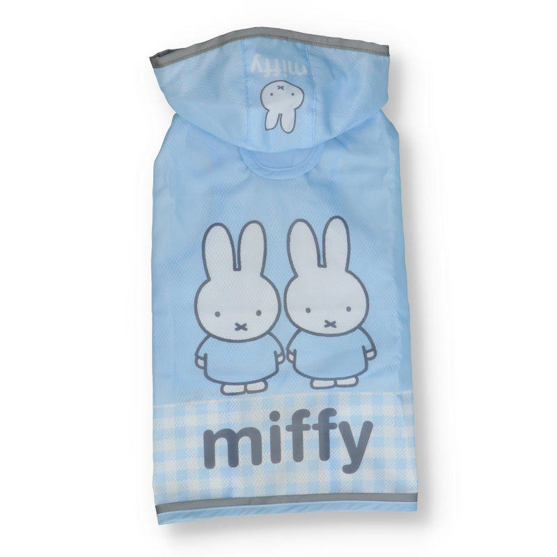 miffy ミッフィーレインコート　ギンガム