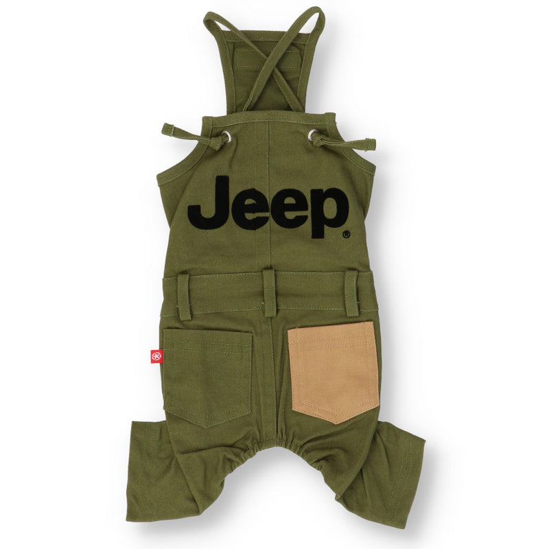 【キャンペーン10%OFF】Jeep®　ジープオーバーオール　JeepⓇの公式ライセンスペットアイテム