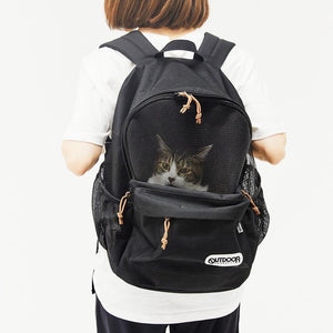 OUTDOOR PRODUCTS アウトドアリュックＭ ブラック OD213-011-001 ペットキャリー - MOFF