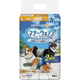 unicharm マナーウェア男の子用 迷彩Ｌ４０枚