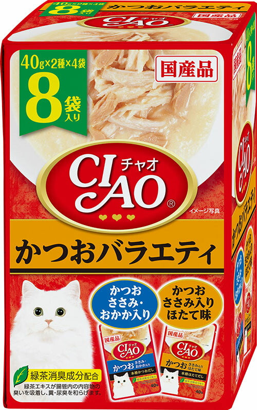 いなば  パウチ かつおバラエティ４０ｇ×８袋