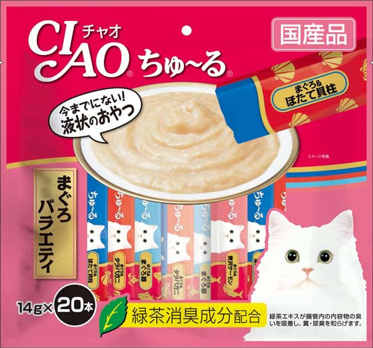 いなば CIAO ちゅ～るまぐろバラエティ１４ｇ２０本