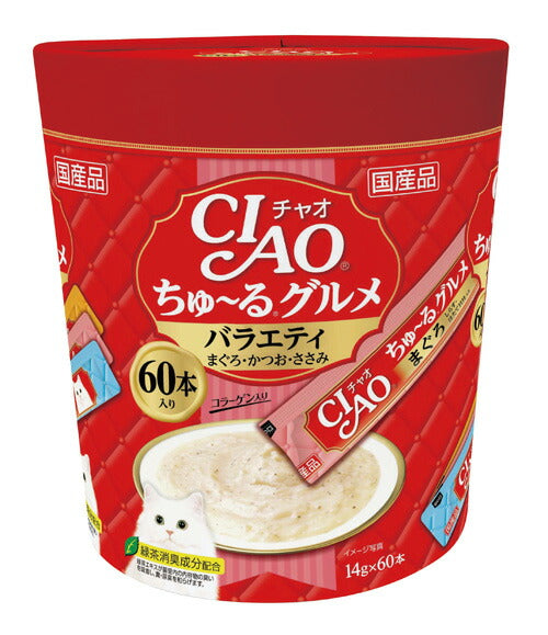 いなば CIAO ちゅ～るグルメ バラエティ ６０本