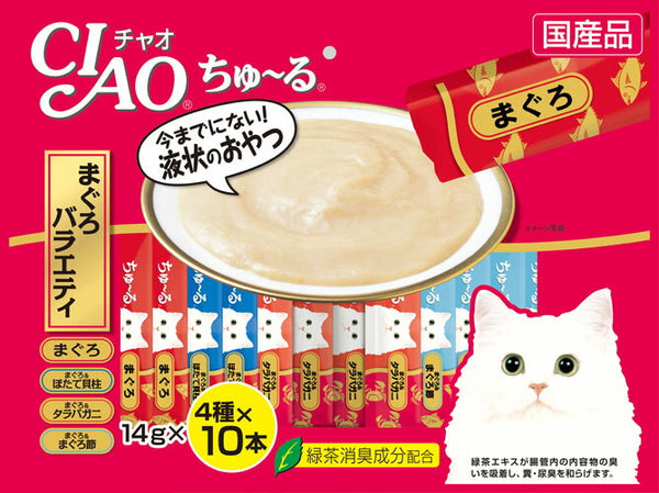 いなば CIAO ちゅ～る まぐろバラエティ １４ｇ×４０本