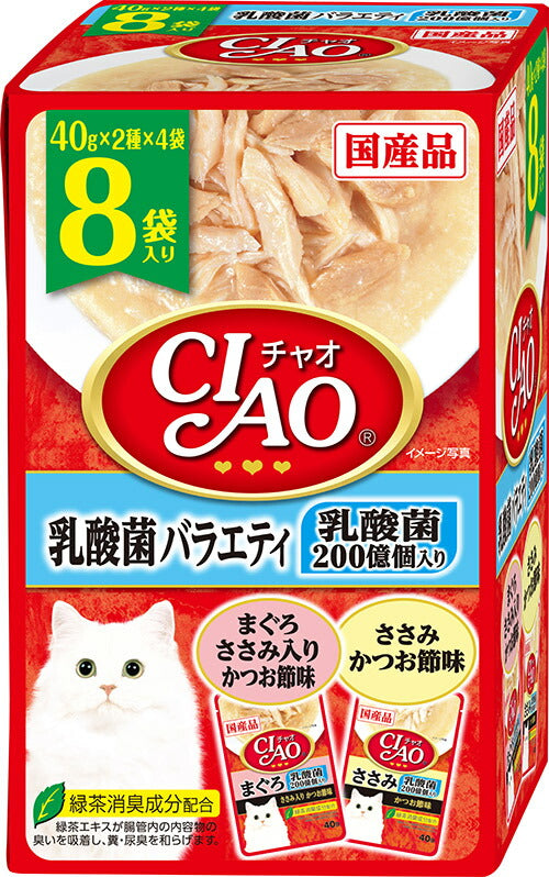 いなば  パウチ 乳酸菌バラエティ ４０ｇ×８袋