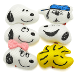 PEANUTS ピーナッツ SNOOPY スヌーピー ハミガキトイ BOX入り 18個SET メッシュ ブーブー ペット用 ベル・ウッドストック - MOFF