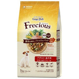 ユニ・チャーム グラン・デリ フレシャス(GranDELI Frecious) アダルトチキン＆ビーフ１ｋｇ / 犬 いぬ ドッグフード プレミアムフード 主食 国産 健康 フリーズドライ 製法
