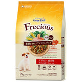 ユニ・チャーム グラン・デリ フレシャス(GranDELI Frecious) アダルトチキン＆ビーフ２ｋｇ / 犬 いぬ ドッグフード プレミアムフード 主食 国産 健康 フリーズドライ 製法