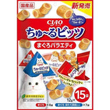 いなば CIAO ちゅ～るビッツまぐろバラエティ 15袋入り