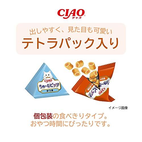 いなば CIAO ちゅ～るビッツかつおバラエティ 15袋入り