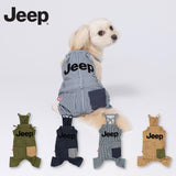 【キャンペーン10%OFF】Jeep®　ジープオーバーオール　JeepⓇの公式ライセンスペットアイテム