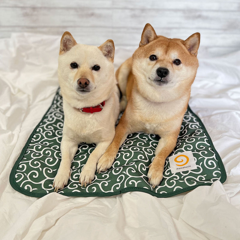 mamemochi 沼る唐草ラウンドベッド & ブランケット  セット〜唐草まみれシリーズ〜
