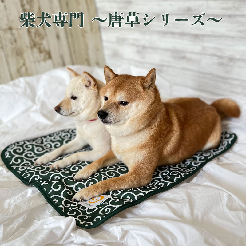 mamemochi 沼る唐草ラウンドベッド & ブランケット  セット〜唐草まみれシリーズ〜