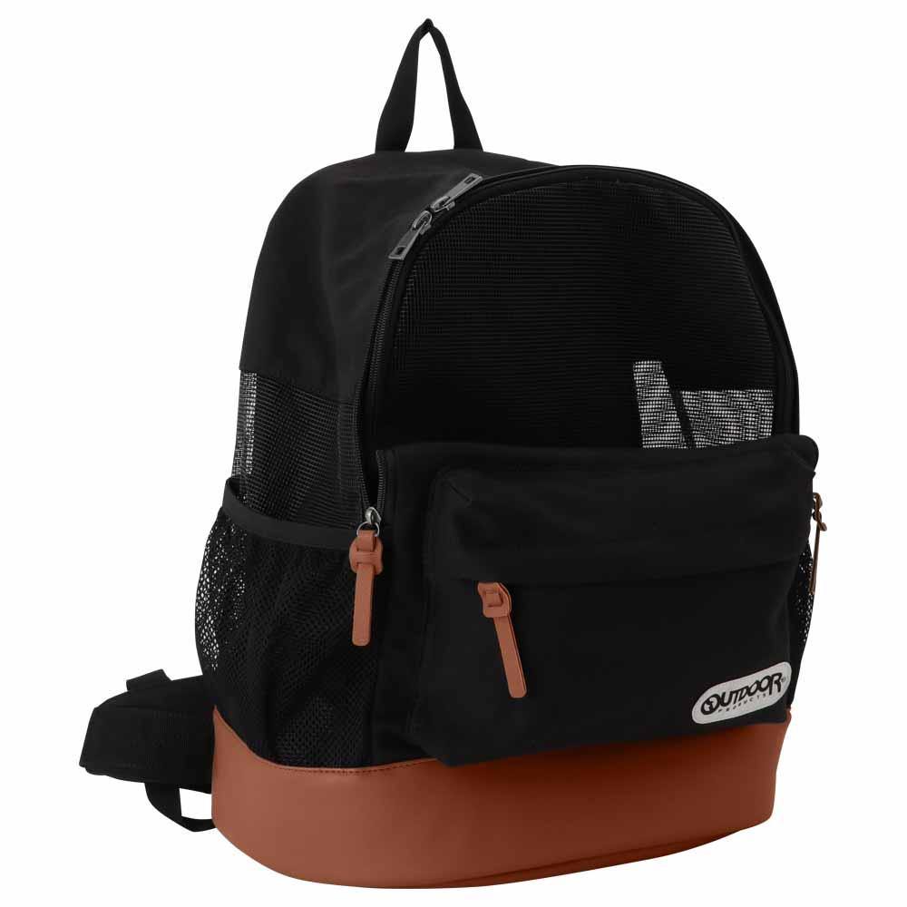 OUTDOOR PRODUCTS アウトドアプロダクツ DAYPACKメッシュキャリーＭ ブラック - MOFF